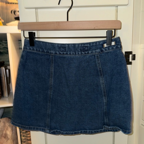 Brandy Meville Denim Skirt - Picture 2 of 3